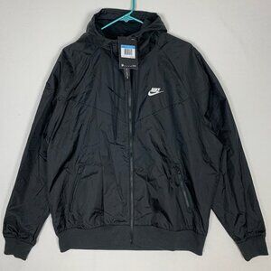 Nike Sportswear Windrunner Hooded Jacket Medium AR2191-010 Black